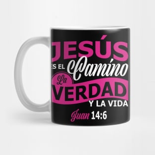 Juan 14-6 Pink Mug